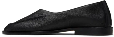 Hereu Black Juliol Winter Supple Shiny Flats In Black