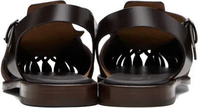 Hereu Alaro Suede Sandals In Brown