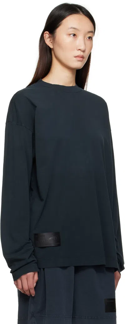 Magniberg Black Full Long Sleeve T-shirt In Black