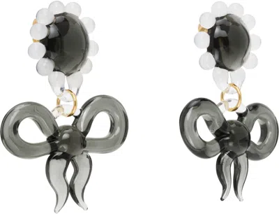 Levens Jewels Xl Bow Earrings In Multi