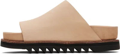 Guidi Tan Brk06 Sandals In Nude