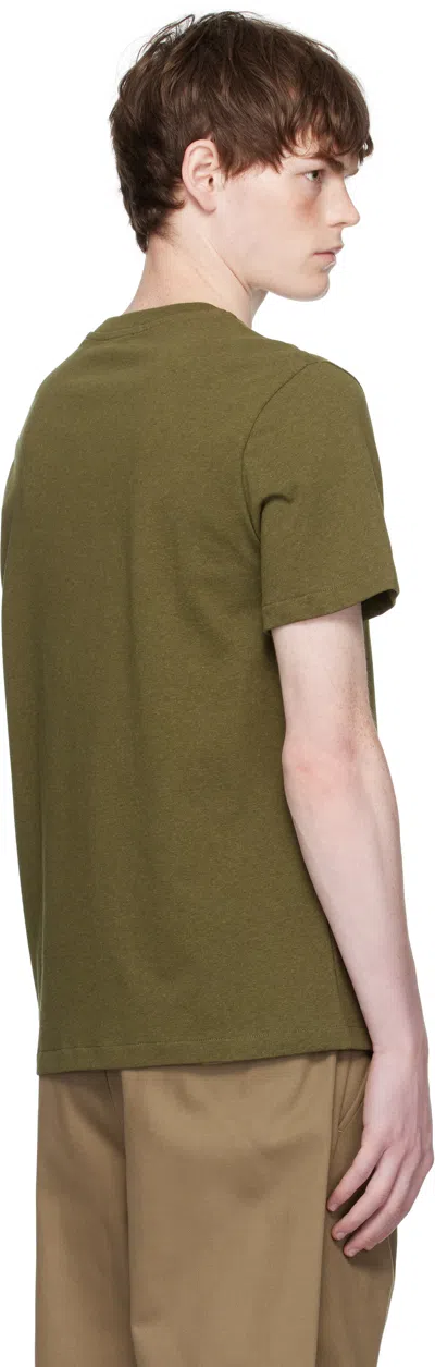 Apc A.p.c. Green T-shirts & Vests - T-shirts Men In Green