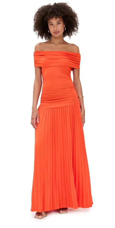 Lioness Field Of Dreams Maxi Tangerine In Orange