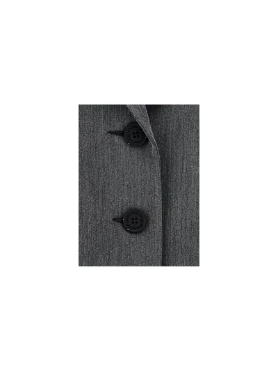 Monnalisa Blazer With Buttons In Gray