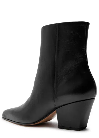 Paris Texas 50mm Bettina Leather Ankle Boots In Black
