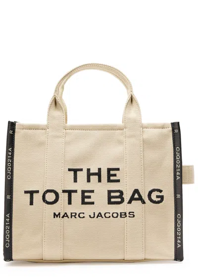 Marc Jacobs The Jacquard Medium Tote Bag In Nude