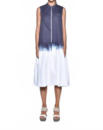 Simply Mila Ombre Sahara Dress In Midnight In Blue