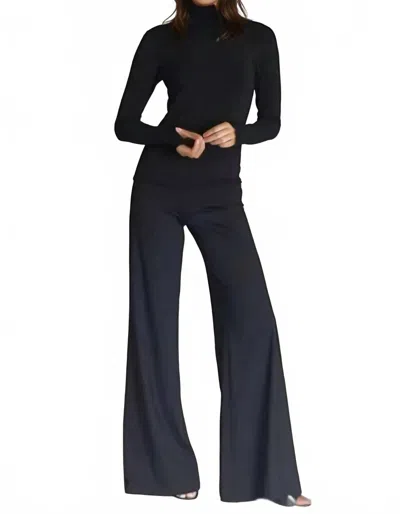 Buki Collagen Turtleneck In Classic Black In Black