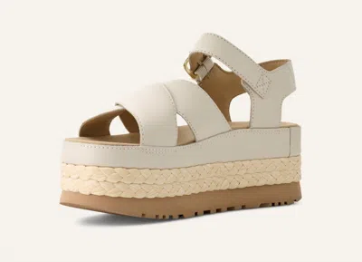 Ugg Women's Aubrey Ankle Strap Jasmine In White In White
