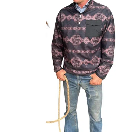 Sterling Kreek Men's Hard To Forget Pullover In Black In Multi