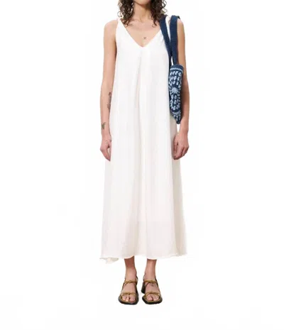 Frnch Lauria Maxi Dress In Off White In White