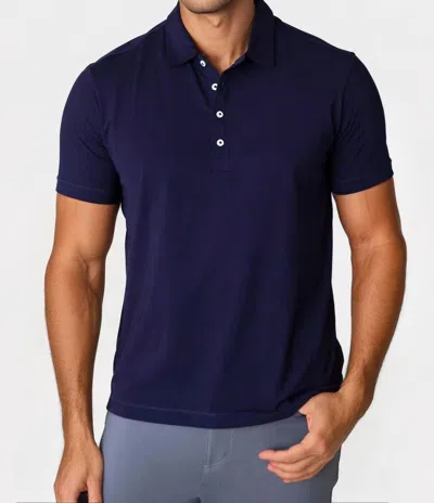 Buki Coolest Polo Tech Shirt In Navy In Blue