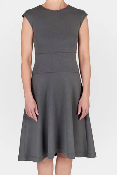Buki Neo-tech A-line Dress In Grey In Gray