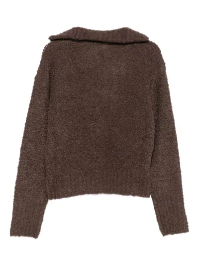 Barena Venezia Barena Brown Wool Blend Sweater In Brown
