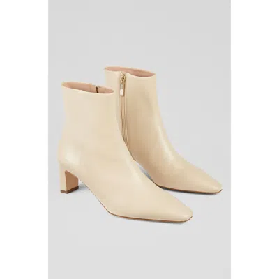 Lk Bennett Margaux Ankle Boots In Nude