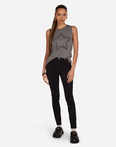Lauren Moshi Kinzington Chain Star In Gray