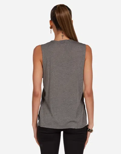 Lauren Moshi Kinzington Chain Star In Gray