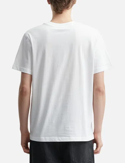 Apc A.p.c. Standard Grand Vpc Logo T-shirt In White