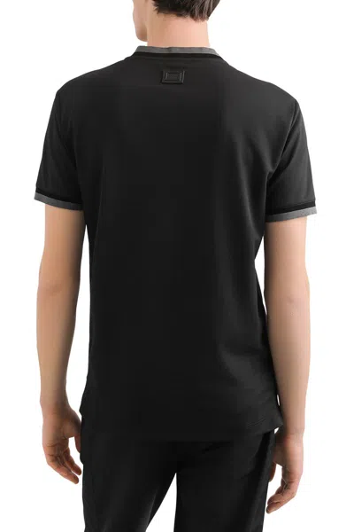Dolce & Gabbana Short Sleeve T-shirt In Black