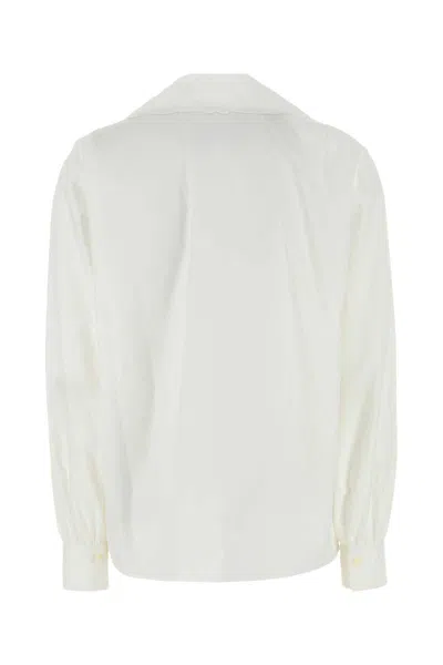 Chloé Chloe Women White Poplin Shirt In White