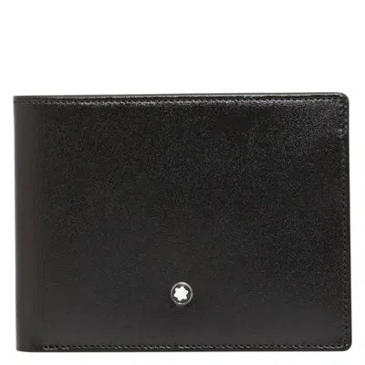 Montblanc Meisterstuck Horizontal Leather Wallet 103384 In Black