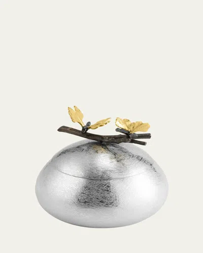 Michael Aram Butterfly Ginkgo Keepsake Box In Silver