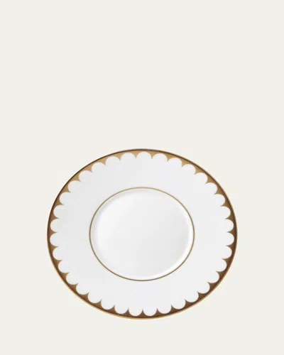 L'objet Aegean Filet Gold Saucer In White