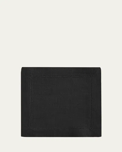 Sferra Festival Cocktail Napkins, Set Of 6 In Black