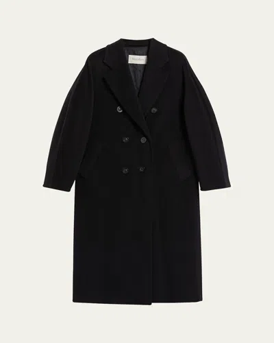 Max Mara Lady Virgin Wool And Cashmere Coat In Black