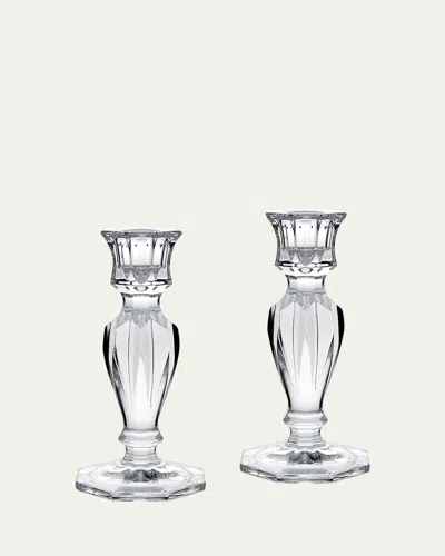William Yeoward Crystal Mimi Candlestick Holders, Set Of 2 In Clear