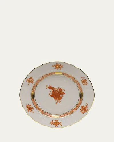 Herend Rust Chinese Bouquet Bread & Butter Plate In Rust