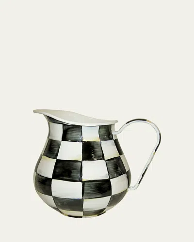 Mackenzie-childs Mackenzie Childs Courtly Check Pitcher