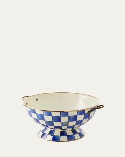 Mackenzie-childs Mackenzie Childs Royal Check Enameled Steel Almost ...