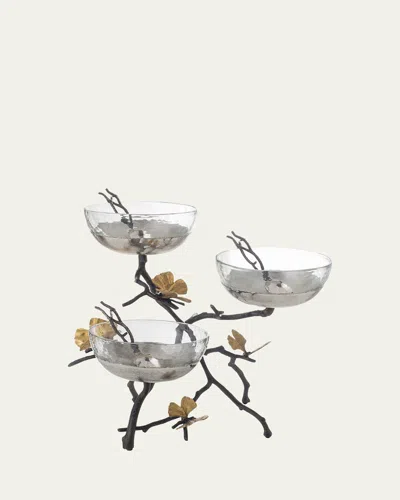 Michael Aram Butterfly Ginkgo Triple Bowl Set