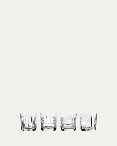 William Yeoward Crystal Skye Double Old Fashioned, Set Of 4 In Clear