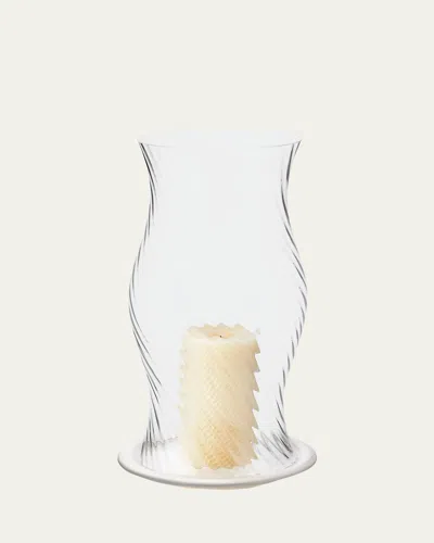 Aerin Milla Large Hurricane, Cream In Transparent