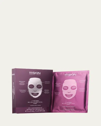 111skin Y Theorem Bio Cellulose Facial Mask 1 Mask 1 Mask In White
