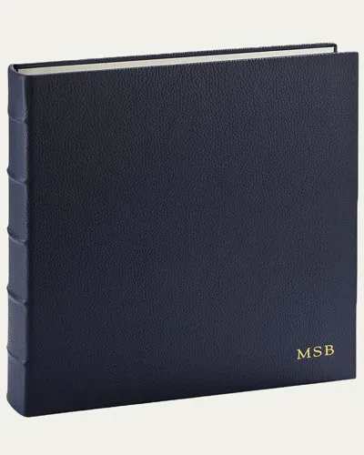 Graphic Image Large Clear Pocket Photo Album In Blue