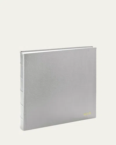 Graphic Image Large Bound Photo Album In Light Grey