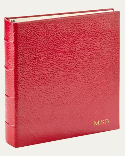 Graphic Image Medium Clear Pocket Photo Album In Red