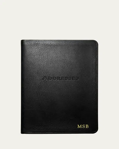 Graphic Image 7" Desk Address Book In Black