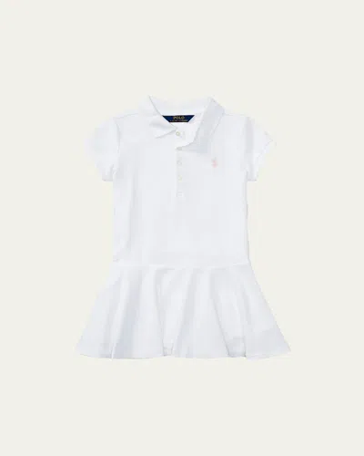 Polo Ralph Lauren Short-sleeve Polo Dress In White