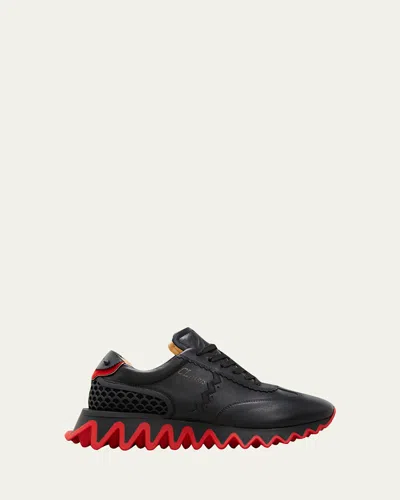 Christian Louboutin Loubishark Chunky Sneaker In Black