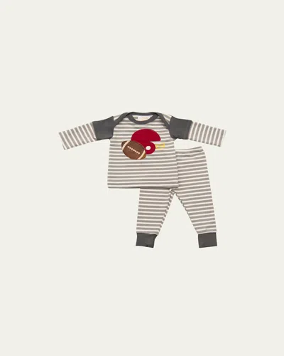 Haute Baby Boy's Game On Striped Top And Leggings In Multi