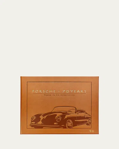 Graphic Image Porsche 70 Years: There Is No Substitute - Personalized In Tan