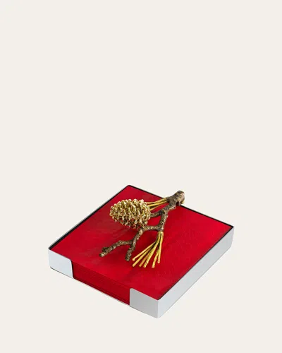 Michael Aram Pine Cone Cocktail Napkin Holder
