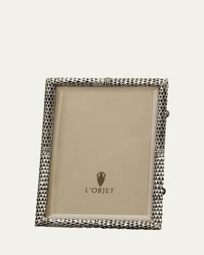 L'objet Scales Platinum-plated Picture Frame, 8x10"