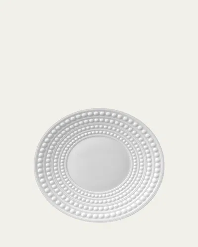 L'objet Perlee White Saucer In White