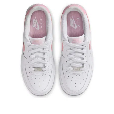 Nike (gs)  Air Force 1 Low 'white Medium Soft Pink' In Multi