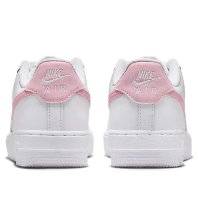 Nike (gs)  Air Force 1 Low 'white Medium Soft Pink' In Multi